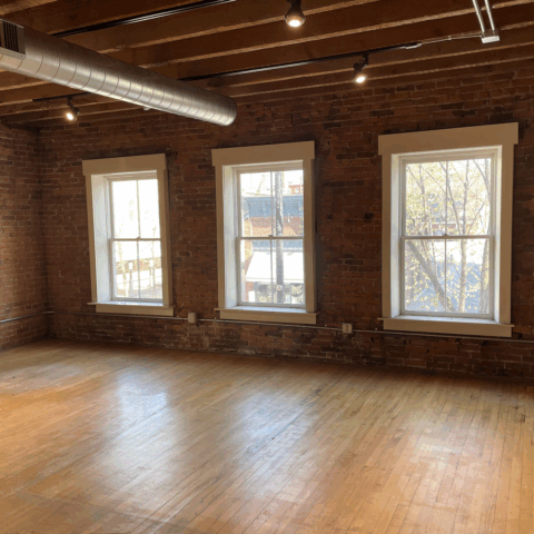Hardwood Floors/ Exposed Brick Office Space on College St!